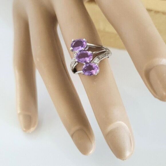 Alexite Spray Ring Size 10-1/4 - Picture 10 of 11